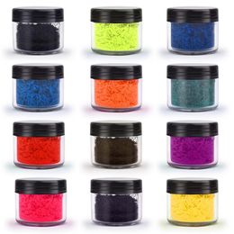 12 couleurs Bougie pigment teinture de cire de cire