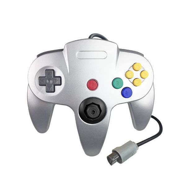 12 couleurs Classic Retro N64 Controller Contrôleurs de jeu filaires Manette de jeu 64 bits pour PC Console Nintendo N64 Système de jeu vidéo DHL / UPS