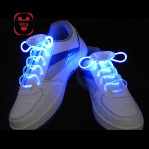 12 couleurs LED Flash Glow Shoe Lace Party Concer