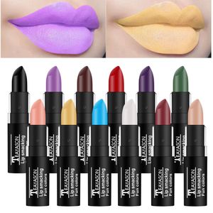 12 couleurs de rouge à lèvres mat hydratant Gloss Maquillage étanche à lèvres Nu Baume à lèvres J1010