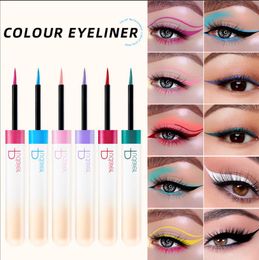 Ensemble d'eye-liner liquide mat de 12 couleurs pour le maquillage des yeux, crayon de doublures pour les yeux mat de longue durée imperméable