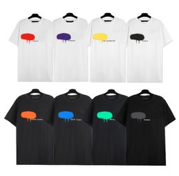 12 couleurs T-shirts de créateurs d'été pour hommes tee-shirts avec des lettres fashion tshirt court t-shirts à manches