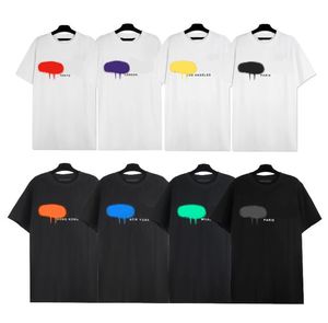 12 couleurs T-shirts de créateurs d'été pour hommes tee-shirts avec des lettres fashion tshirt court t-shirts à manches