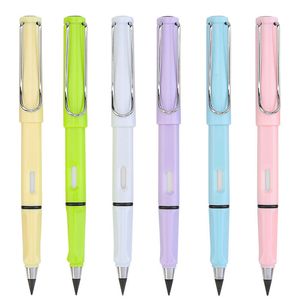 12-Pack HB Eternal Pencils, Inkless Sketching & Drawing, Durable School Stationery in Assorted Colors