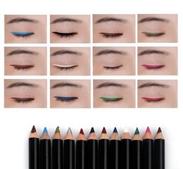 12 Colorseset Eye Make Up Eyeliner Crayon Menow Areloproof Lip Stick Beauty Styl Corne Eye Cosmetics Eyes Makeup Cosmetic9646805