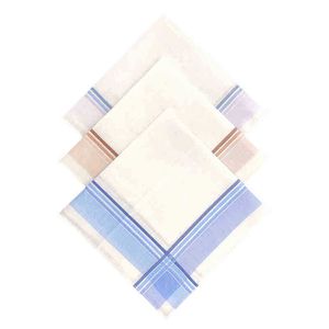 12 Dagelijkse zakdoeken voor mannen en vrouwen in 100 premium katoenen stof J220816