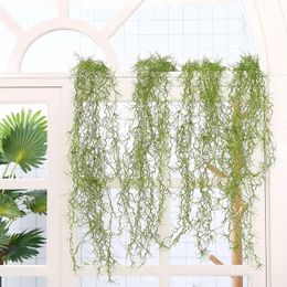 12 vorken kunstmatige muur hangende plant nep Spaans mos mos groothandel plastic hoog quality planten vine home slinger decoratie 240407