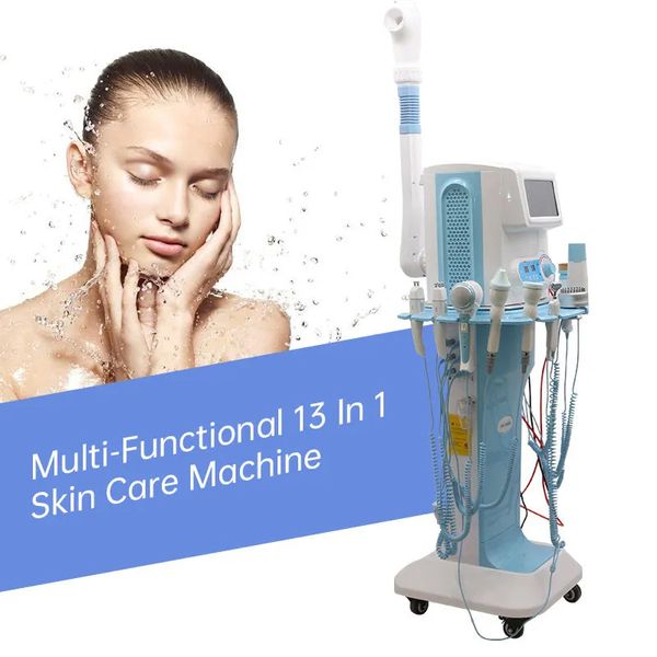 Machine faciale galvanique multifonction 12 en 1 pour Salon de Spa, élimine les points noirs, nettoyage en profondeur, équipement de beauté multifonction