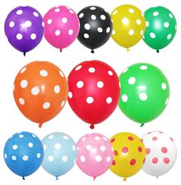 12 inch latex polka dots ballonnen feest bruiloft verjaardag ballonnen decoratie globo's feestelijk evenement benodigdheden ballon Halloween kerst jubileum Kid speelgoed
