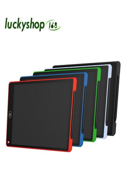 Tableta de escritura LCD de 12 pulgadas, tablero electrónico para garabatear, almohadilla de escritura colorida Digital, regalo para niños y adultos, protege los ojos3623780