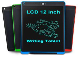 Tableta de escritura LCD inteligente de 12 pulgadas pintura eWriter almohadilla de escritura a mano dibujo electrónico Digital tableta gráfica tablero regalo para niños 7999173