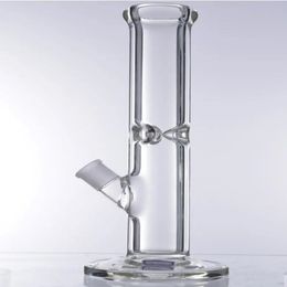 12 pulgadas de vidrio simple Bong Hookahs Beaker Oil Burner Dip Rigs con un tazón de 14 mm para fumar