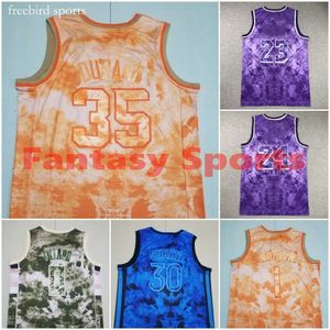 12 Jerseys de basket-ball JA Morant Select Section Lillard Stephen Curry Giannis Antetokounmpo 35 Durant 23 6 24 Jerseyss Purple Ed