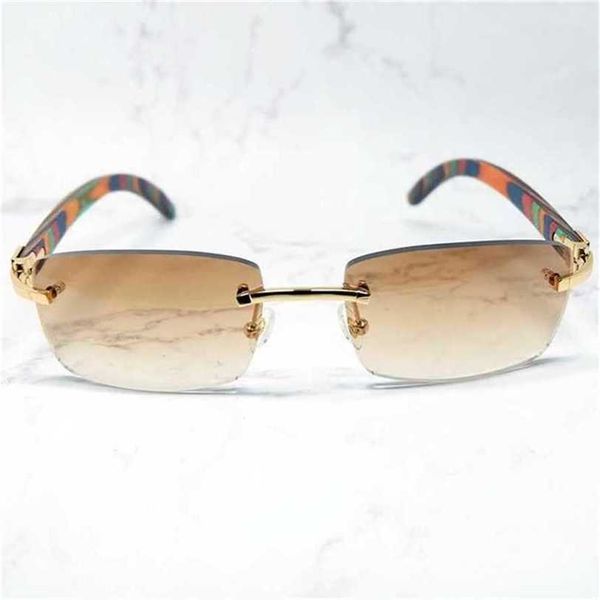 12% de réduction couleur bois hommes Carters en bois lunettes de créateur hommes Vintage marque de luxe été nuances lunettes Kajia nouveau