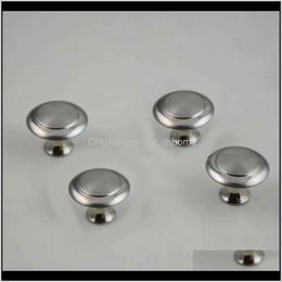 12 Pcs Boutons Placard Tiroir En Acier Inoxydable Bricolage Armoire Matériel 0Jkz3 Ensemble D'accessoires De Bain Vipxb