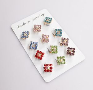 12 pcs / lot Nouveau design losange rystal Femmes Écharpe de sécurité Pin Nouveau Hijab Pins 4164385