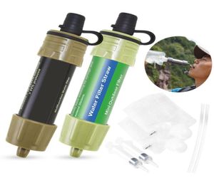 12 PCS Buitenwaterfilter Straw Water Filtratiesysteem Waterzuiveringsinstallatie voor noodparaatheid Camping Reizen 2203185280268