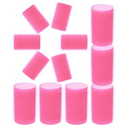 12 pcs rouleaux currlers pour les cheveux courts curler en spirale m outil de style rouleau femmes coller manquer