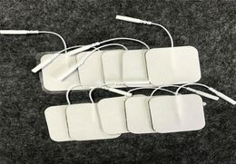 12 stuks TENS Unit Pads Elektrische stimulator Spierstimulator Zelfklevende vervangende elektroden voor pijnverlichting Pulsmassage8887819