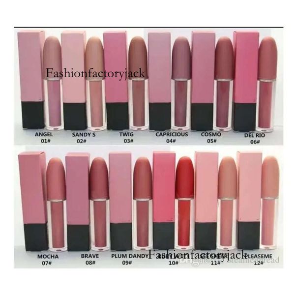 12 stuks waterdichte lipgloss cosmetica twaalf verschillende kleuren best verkochte goede verkoop laagste make-up glamoureus