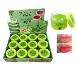 12 Stuksset 99 Aloë Vera Lippenbalsem Hydraterende Plantenextracten Verwijderen Dode Huid Exfoliërende Diepe Voeden Lippenverzorging 15G Kalmerende Gel5409838