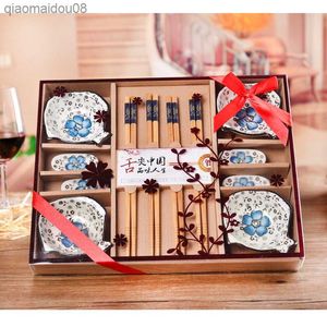 12-delige Set van Keramiek Kruidenbord Servies Creatief en Praktisch Huishouden Keukengerei Chinese Stijl Servies Set Geschenk L230704