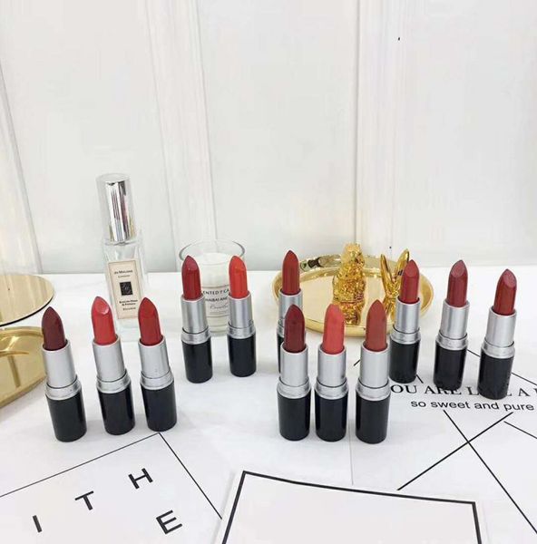 12 pièces Suisse Bullet Style Lipstick étanche à coloris de lèvres Easy Color