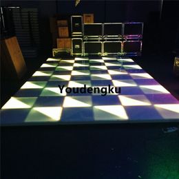 12 pièces 1M par 1M led piste de danse 432 pièces effet de scène Dj Party Disco piste de danse lumière led lampadaire extérieur