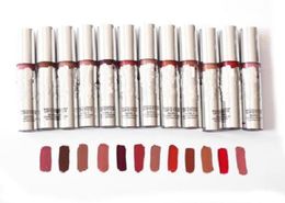 12 pièces Vault Liquid Lipstick Set Holiday Edition Matte Lip Gloss Cosmetic Gift Collection Natural Longlast Imperproof LIPGL2701661