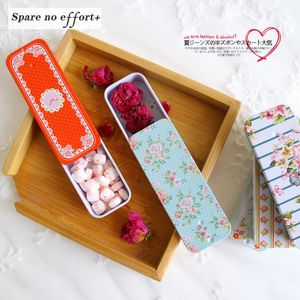 12 pièces Mini boîte de stockage de nourriture de thé petites pièces de monnaie en métal étui à bonbons maquillage bijoux organisateur en étain pour noël 240327