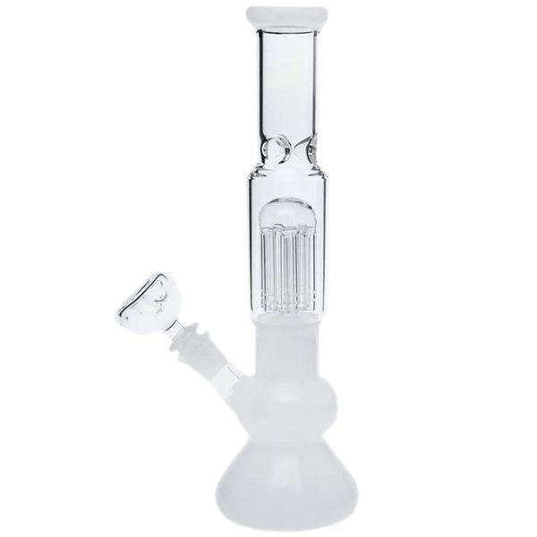 2022 Dab Rig Bongs Hookahs Tuberías de agua Match Free Bowl Downstem Plataformas petroleras Bong de vidrio Vaso Brazo-Árbol Perc Tubería de vidrio