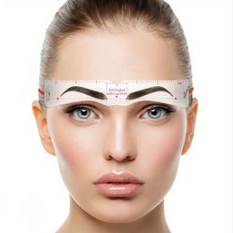 Ensemble de 12 pochoirs à sourcils réutilisables, bricolage, Guide de dessin des sourcils, style, mise en forme, carte de modèle de toilettage, maquillage facile