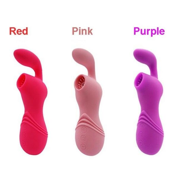 12 vitesses clitorales Stimulator Air aspiration mini-gode vibrateur sexuel sexuel imperméable pour les femmes Stimulator Stimulator Sucker Vibrateur Massage du vibrateur