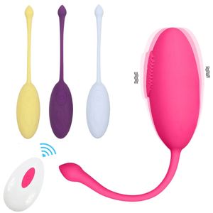 12 Speed Vibrator Ei Draadloze Afstandsbediening Vibrerende Ballen Speeltjes voor Vrouw G Spot Clitoris Stimulator Sexo Dildo Vibrador 240312