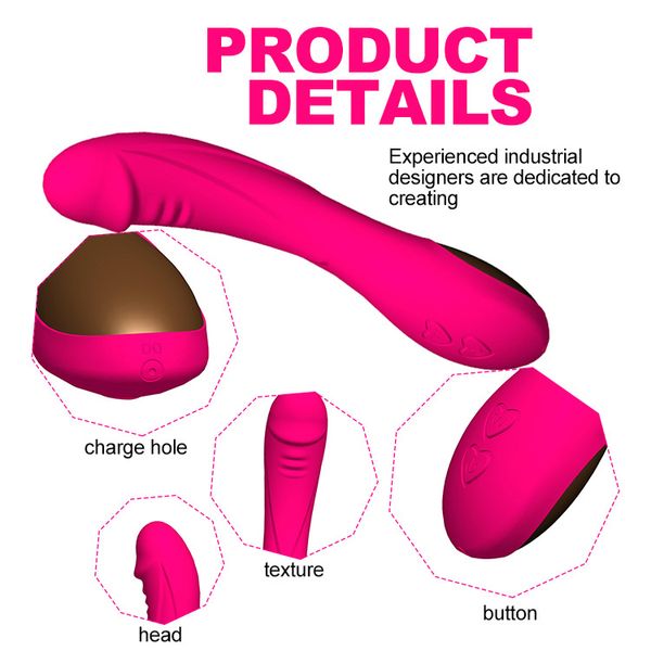 Consolador de silicona resistente al agua de 12 velocidades, vibrador de masaje para clítoris y punto G, juguetes sexuales de conejo para mujeres 5CRI