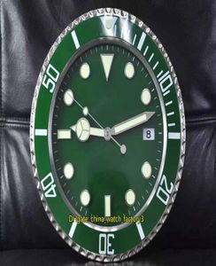 12 Style Topselling Home Watch Clock Klokken 34 cm x 5 cm 15kg roestvrijstalen kwarts Luminescent 116610 116710 1166719 116619 3333263