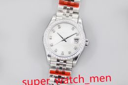 12 Style TW Fac Damenuhr 2824 Uhrwerk Automatikuhren 904L raffinierter Stahl Designeruhren 31 mm Durchmesser Saphir Leuchtende wasserdichte Damenarmbanduhr