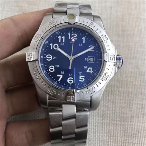 12 styles montres hommes numéro marqueur 1884 montre bleu Seawolf automatique mécanique en acier inoxydable Avenger hommes montres 290A