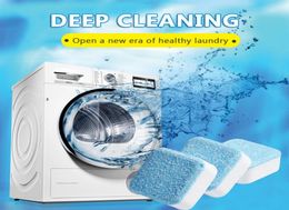 12 Tab 24 Tab Washing Machine Cleaner Laundry Expert en profondeur Déménagement de nettoyage en profondeur Effernescent Tablet Washer Cleaner2781014