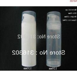 12 x 120 ml de bouteille en plastique à pompe airles 4 oz de lotion airless pp 30 ml 50 ml 100 ml 150 ml est disponible bon Lgwsp