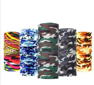 120 bandeaux sans couture de style unisexe été Foulards multifonctions été sports de plein air Bandana Magic Scarfs Femmes Hommes Hot Hair band