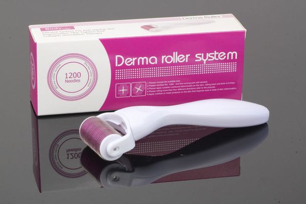 Rouleau Derma à aiguille DRS 1200 avec système de dermaroller à tête interchangeable pour la thérapie anti-âge des soins de la peau