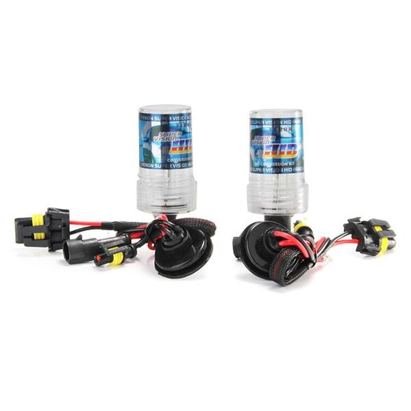 12000K voiture H1 35W HID xénon phare lampe ampoule remplacement-noir + blanc (une paire)