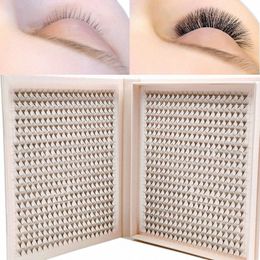 1200fans Volume préfabriqué Les Fan individuel Base pointue forte Premade Volume russe Fans Eyel Extensi Outils de maquillage 69QP #