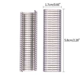 1200pcs Cages installées m Nails Chicken Duck Bird Dog Rabbit Cage Clamp Staples pour le soudage et la réparation des fournitures de cage animale