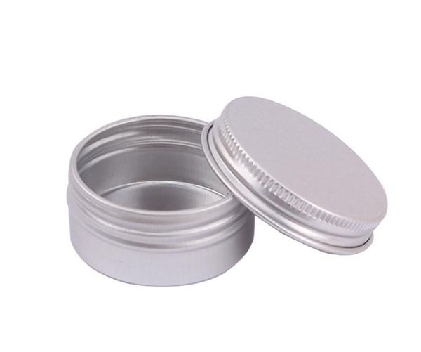 1200 unids/lote 15ml botella de aluminio contenedor de brillo de labios 15g lápiz labial tarro de Metal bálsamo labial caja de almacenamiento de embalaje cosmético SN484