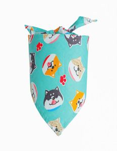 1200 pcslot vêtements pour chiens fabrication spéciale chiot bandanas collier écharpe noeud papillon coton fournitures pour animaux de compagnie Y7259126997