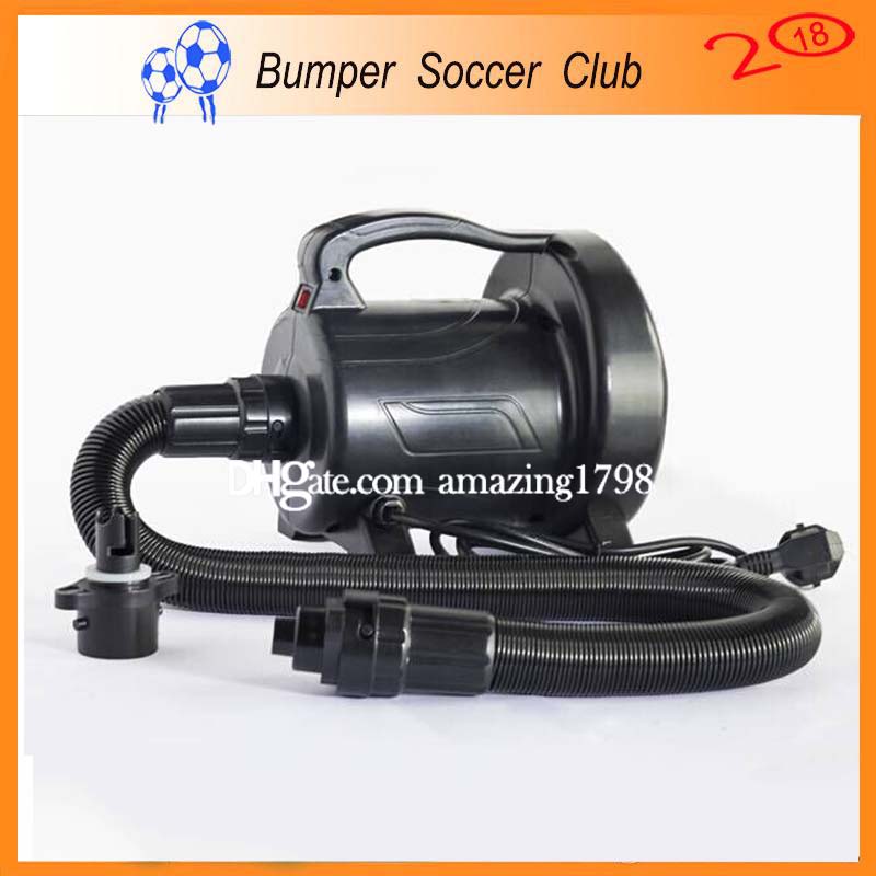 Livraison gratuite 1200W pompe à air électrique souffleur d'air pour le football à bulles, boule de pare-chocs, football à bulles, boule à eau, boule de zorbing