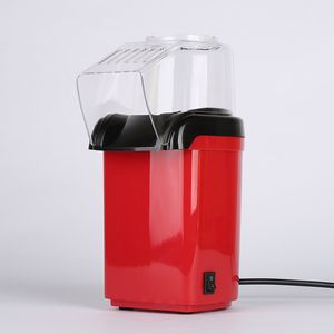 Gratis verzending 1200w mini huishoudelijke gezonde hete lucht olie-vrije popcorn maker machine maïs popper voor thuis keuken