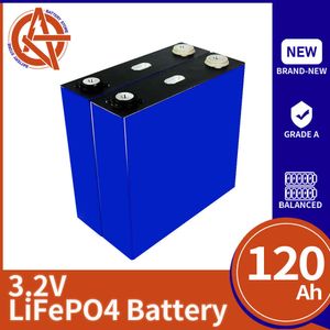 120AH LIFEPO4 BATTERIE 12V Recargeable Lithium Iron Phosphate Prismatic Battery Pack 3.2 V Nouvelles cellules solaires pour chariot de golf en bateau